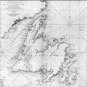 Picture Of Captain James Cook Chart Of Newfoundland 1775
