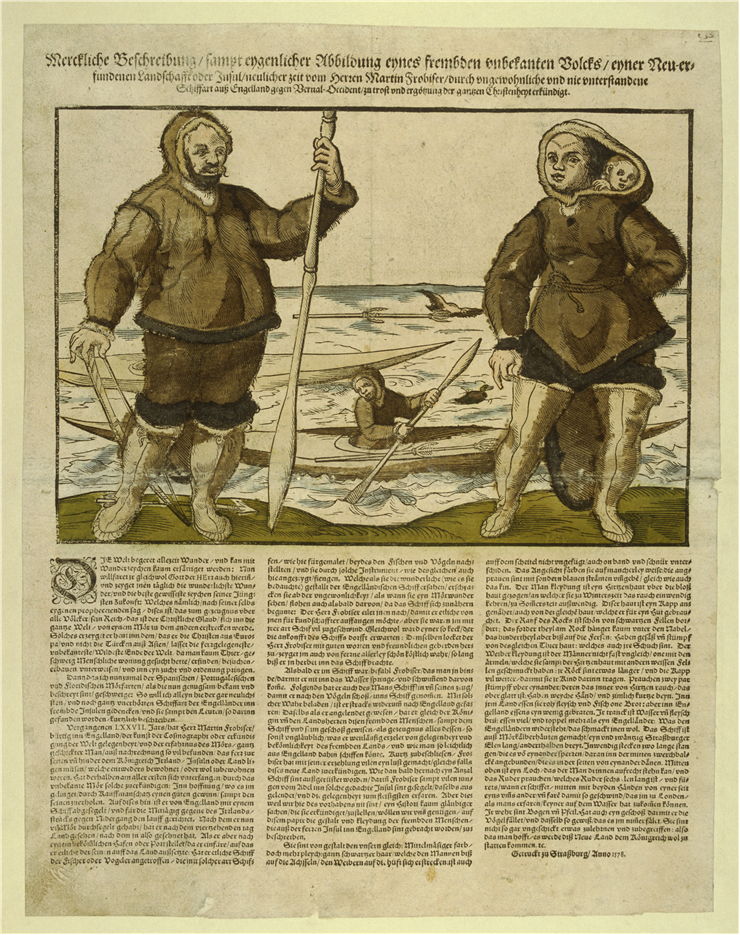 Picture Of Martin Frobisher Third Voyage