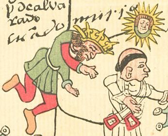 Picture Of Pedro De Alvarado Death