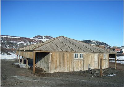 Picture Of Robert Falcon Scott Hut Remaining From The Discovery Expedition